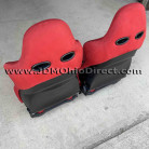 JDM EP3 Civic Type R Front Red Recaro Seats  